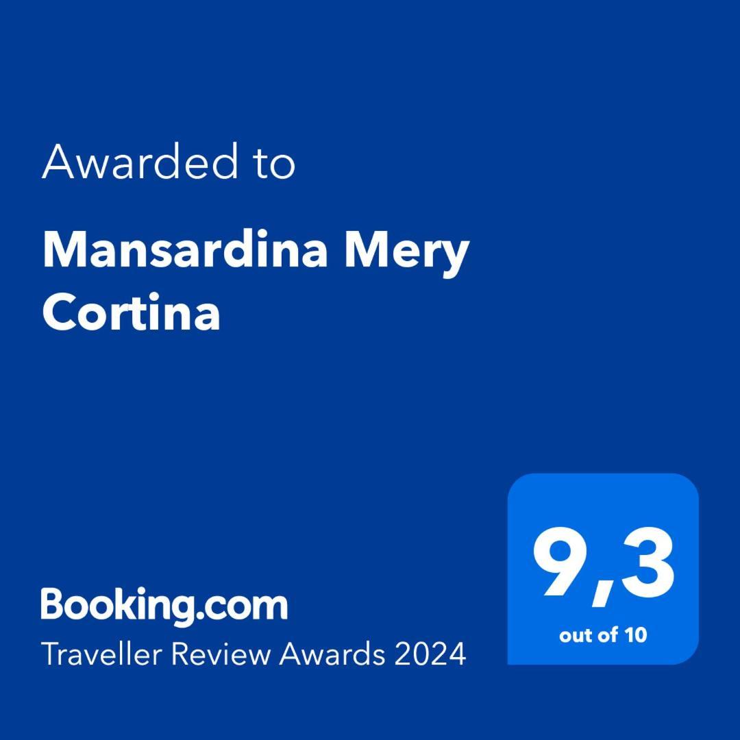Mansardina Mery Cortina Кортина-д'Ампеццо Экстерьер фото